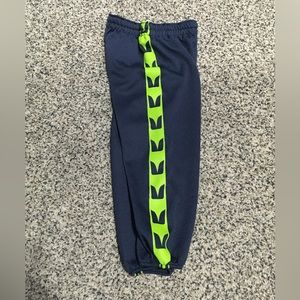 Jr. Seattle Seahawks Uniform Pants Size S/M blue & green